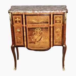 Louis XV Dresser in Marquetry, 1880s