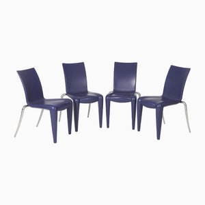Louis 20 Chairs by Philippe Starck for Vitra, 1990s, Set of 4