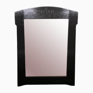 Specchio nero originale Art Nouveau, anni '10