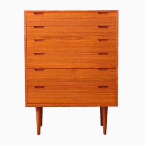Mid-Century Teak Chest of Drawers by Svend Langkilde for Illums Bolighus, 1960s
