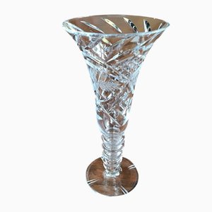 Vase Vintage en Cristal, 1970s