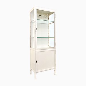 Vintage Medical Cabinet in Iron and Glass, 1960s