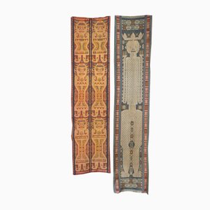 Mid-Century Sumba Pahikung Textiles, Set of 2
