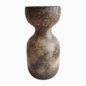 Vintage German Ceramic Vase with Beige-Brown Glaze by Dümler & Breiden, 1970s