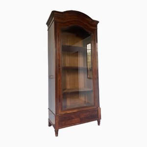 Louise Philippe French Showcase Bookcase, 1850s