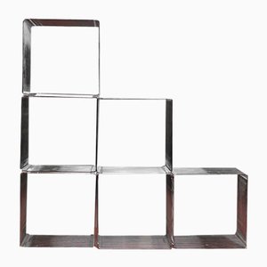 Cube-Shaped Pantonova Shelf by Verner Panton for Fritz Hansen, 1970s, Set of 6