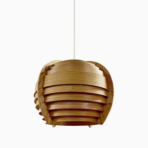Plywood Pendant by Hans-Agne Jakobsson for Markaryd, 1950s