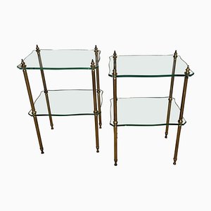 Neo Classic Side Tables, 1970s, Set of 2