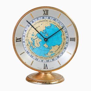 Reloj de mesa Imhof Horas del mundo, años 50