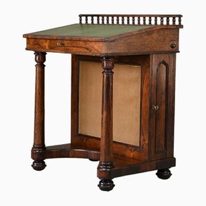 Antiker viktorianischer Schreibtisch aus Palisander