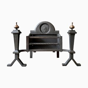 English Aesthetic Movement Fire Grate, 1880s