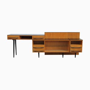Mid-Century Modular Set by Mojmir Pozar for Up, 1960s, Set of 5