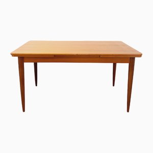 Vintage Scandinavian Style Dining Table in Teak with Extensions, 1960s