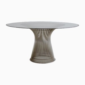 Tavolo da pranzo vintage di Warren Platner per Knoll Inc. / Knoll International, 1975