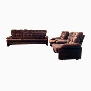 Drei-Sitzer Sofa & Sessel von Tobia & Afra Scarpa für B&B Italia, 1970, 3er Set