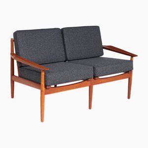 Divano Mid-Century in teak di Arne Vodder per Glostrup