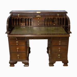 Chippendale Style Mahogany Desk, 1920s
