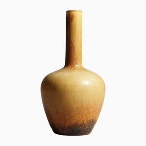Vase in Stoneware with Harefur Glaze by Carl-Harry Stålhane for Rörstrand, 1950s