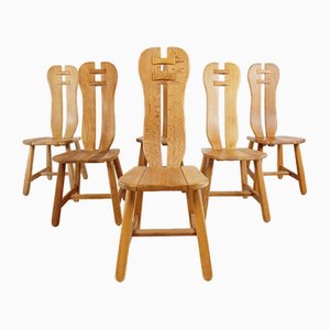 Chaises de Salle à Manger attribuées à de Puydt, Belgique, 1960s, Set de 6