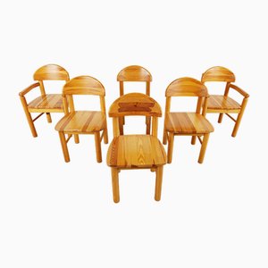 Dining Chairs attributed to Rainer Daumiller, 1980s, Set of 6
