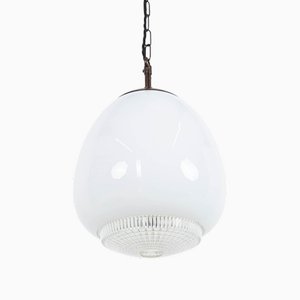 Tulip Opaline Glass Ceiling Lamp with Diffuser