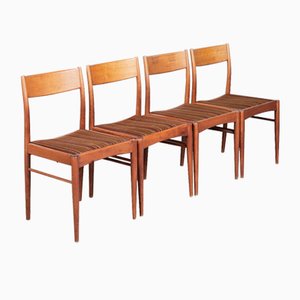 Dining Room Chairs from Stoelcker, 1960s, Set of 4