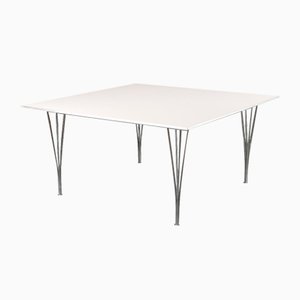 Großer Quadratischer Tisch, Arne Jacobsen & Bruno Mathsson. Von Arne Jacobsen