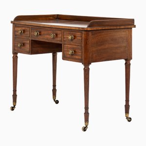 Antique English Regency Mahogany Dressing Table, 1800s