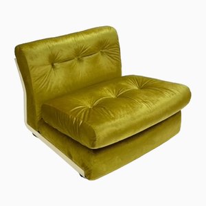 Vintage Green Lounge Chair by Mario Bellini, 1960s