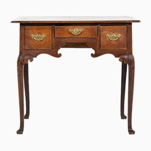 Antique Oak Side Table, 1700s