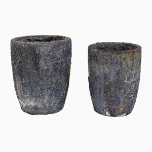 French Foundry Pots, Set of 2
