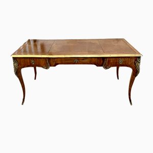 Large Antique Victorian Kingwood Desk, 1850