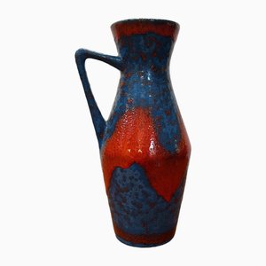 Jarrón modelo 271-25 de cerámica de Bay Keramik, años 70