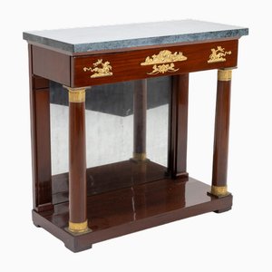 Antique Empire Wall Console Table, 1800s