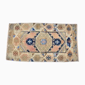 Anatolischer Vintage Teppich aus Wolle