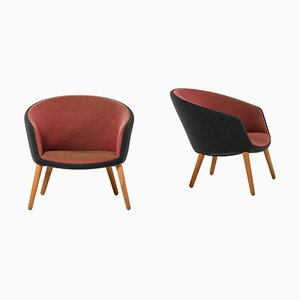 Set of Easy Chairs Model Ap 26 by Nanna Ditzel attributed to Ap-Stolen, 1953