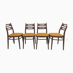 Chairs by Ton for Hala, Czechoslovakia, 1960s, Set of 4