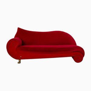 Gaudi Sofa in Red Velvet from Bretz