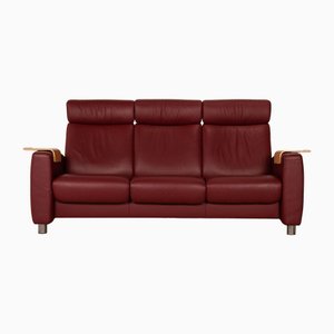 Stressless Arion Sofa in Red Leather