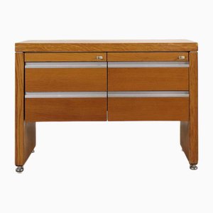Vintage American Commode in Oak from Knoll, 1970s