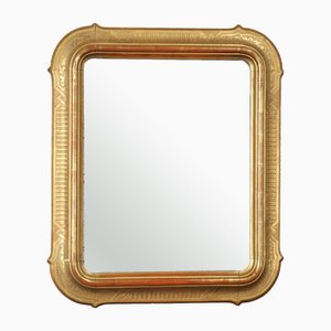 Cabaret Spiegel mit goldenem Rahmen