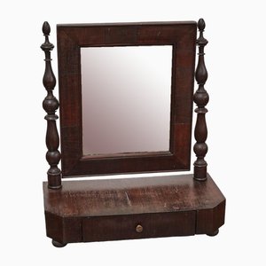 Walnut Framed Table Mirror