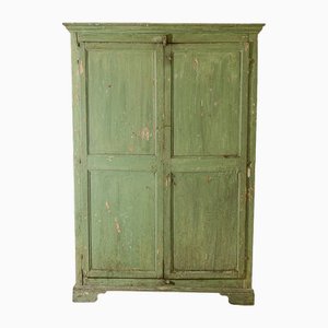 Dileal Cabinet with Green Doors