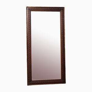 Wall Mirror with Carved Frame and Molato Glass