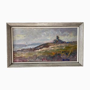 Ronald Ossory Dunlop, Bayard's Cove Fort, Mid-20th Century, Oil, Framed