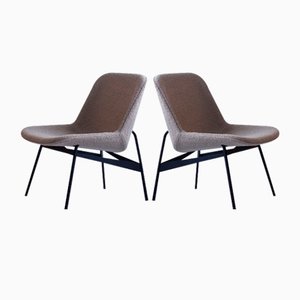 Set of Swedish Modern Lounge Chairs by Hans-Harald Molander for the Nordiska Kompaniet, 1950s