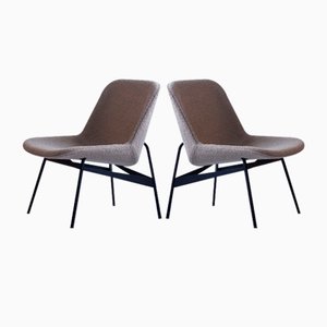 Swedish Modern Lounge Chairs by Hans-Harald Molander for the Nordiska Kompaniet, 1950s, Set of 2