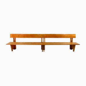 Set of Modernist Beech Bench, 1960s