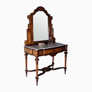 19th Century Dressing Table with Mirror