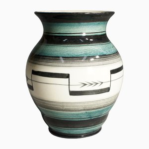 Vase Art Déco en Céramique par Ilse Claesson pour Rörstrand, 1930s